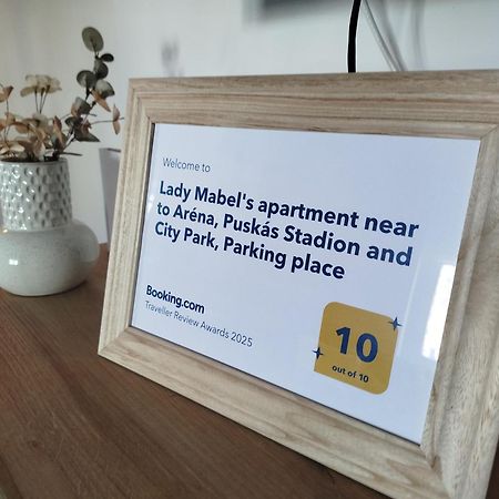 Lady Mabel'S Apartment Near To Arena, Puskas Stadion And City Park, With Guarded Parking Place Boedapest Buitenkant foto