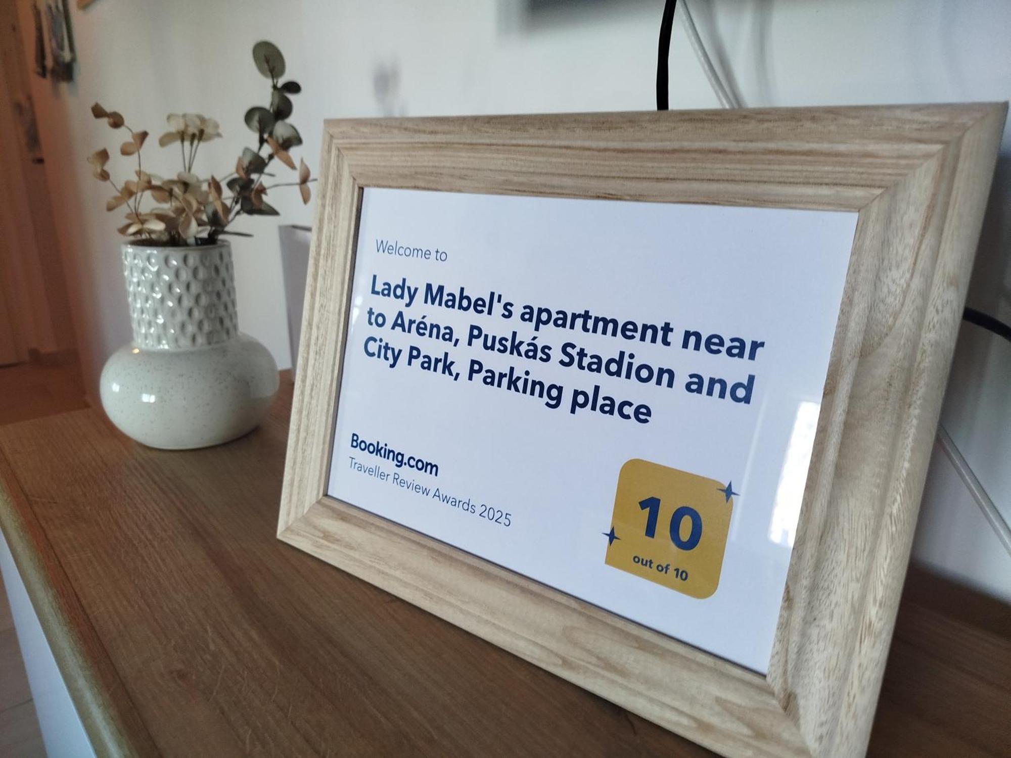 Lady Mabel'S Apartment Near To Arena, Puskas Stadion And City Park, With Guarded Parking Place Boedapest Buitenkant foto